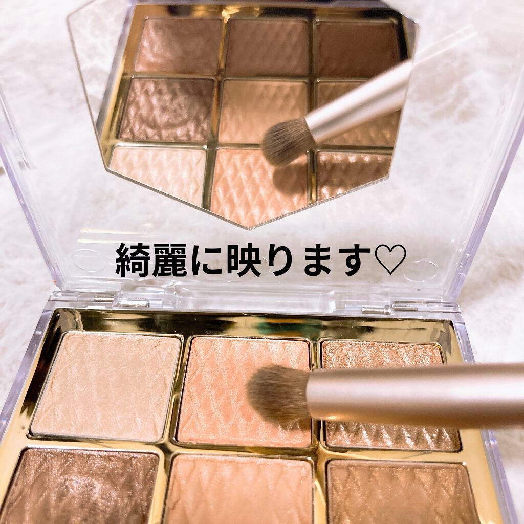 ソフトクレイビームアイシャドウパレット/AMIOK/ジェル・クリームアイシャドウを使ったクチコミ(2枚目)