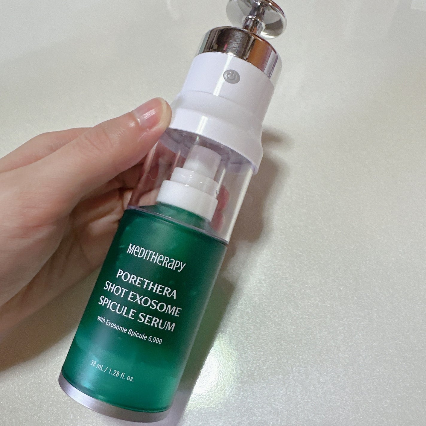 ポアセラショットエクソソームスピキュールセラム& ミニマイザー美顔/MEDITHERAPY/美容液を使ったクチコミ(4枚目)
