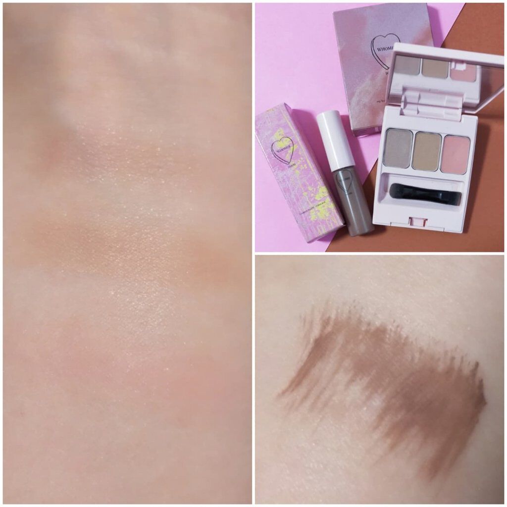 マルチマスカラ deep pink :ディープピンク(WEB限定色)/WHOMEE/眉マスカラを使ったクチコミ（2枚目）