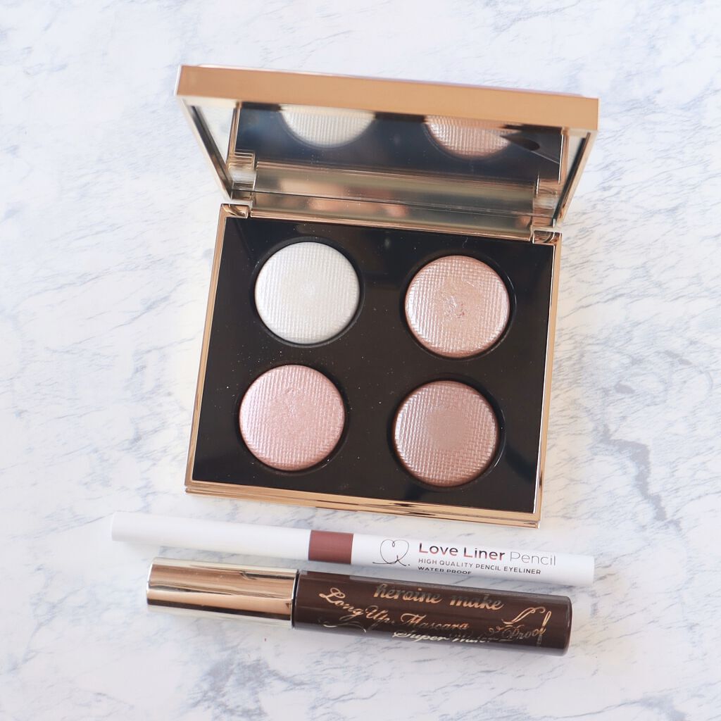 ピンク グロウ リュクス アイシャドウ パレット/BOBBI BROWN/アイシャドウパレットを使ったクチコミ（2枚目）