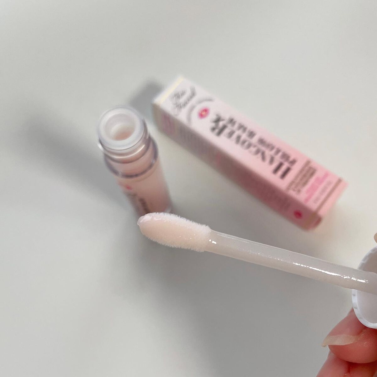 ～トゥー フェイスド ハングオーバー～ ピロー バーム リップ トリートメント/Too Faced/リップ美容液を使ったクチコミ（2枚目）