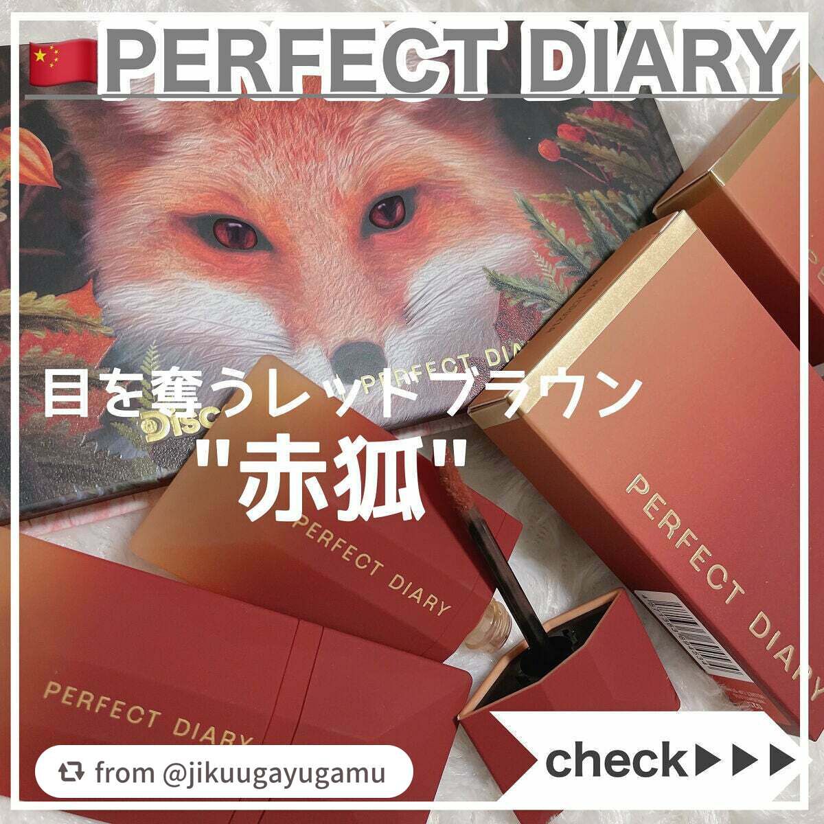 エクスプローラ12色 動物アイシャドウパレット/PERFECT DIARY/アイシャドウパレットを使ったクチコミ(1枚目)