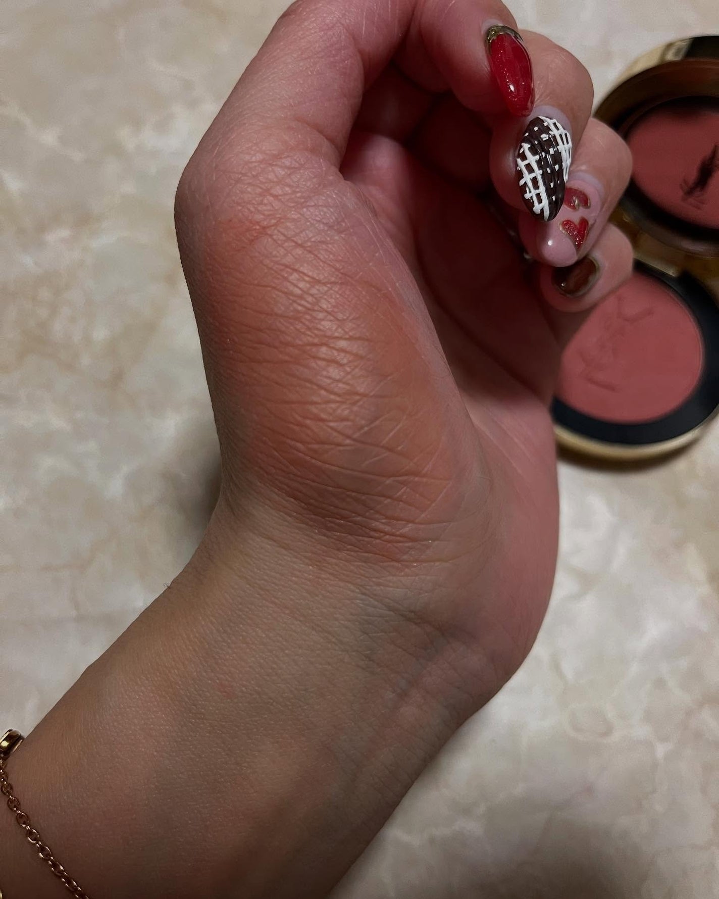YSL メイクミーブラッシュ パウダー/YVES SAINT LAURENT BEAUTE/パウダーチークを使ったクチコミ(3枚目)