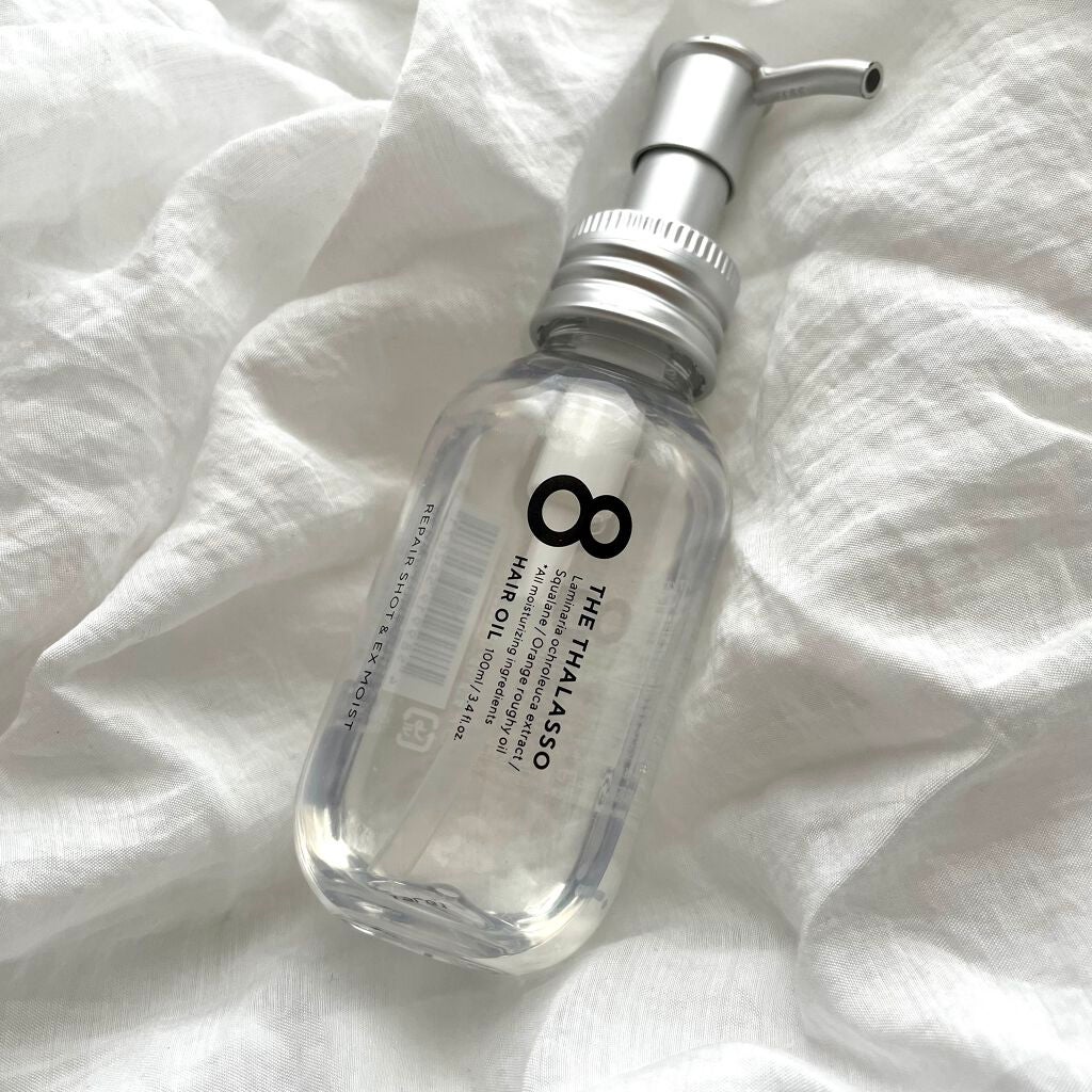 リペアショット&EXモイスト 美容液オイル/エイトザタラソ/ヘアオイルを使ったクチコミ(1枚目)