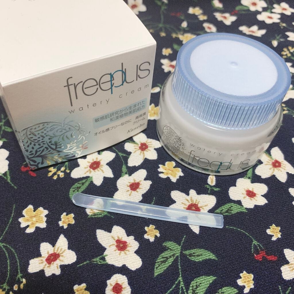 ウォータリークリーム/フリープラス/フェイスクリームを使ったクチコミ(1枚目)