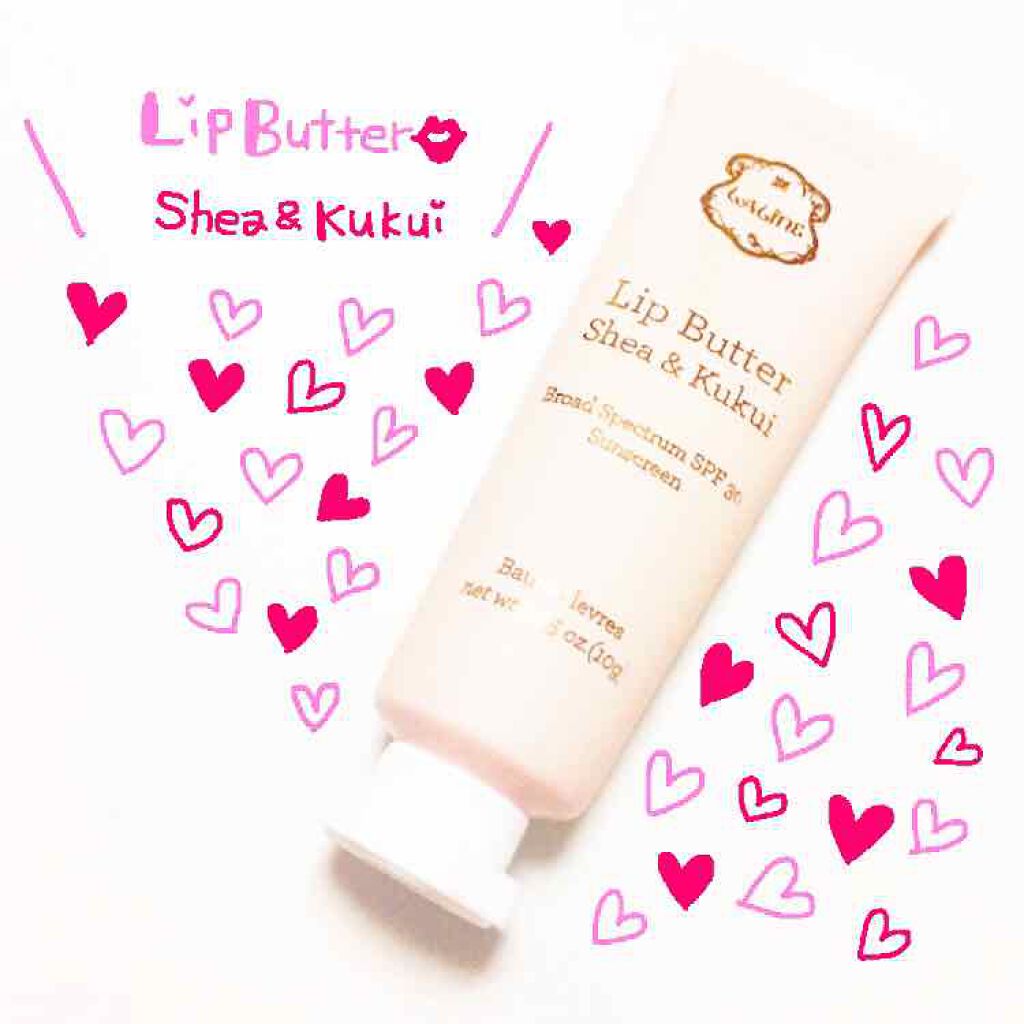 SHEA＆KUKUI  リップバター　SPF30/Laline/リップバームを使ったクチコミ（1枚目）