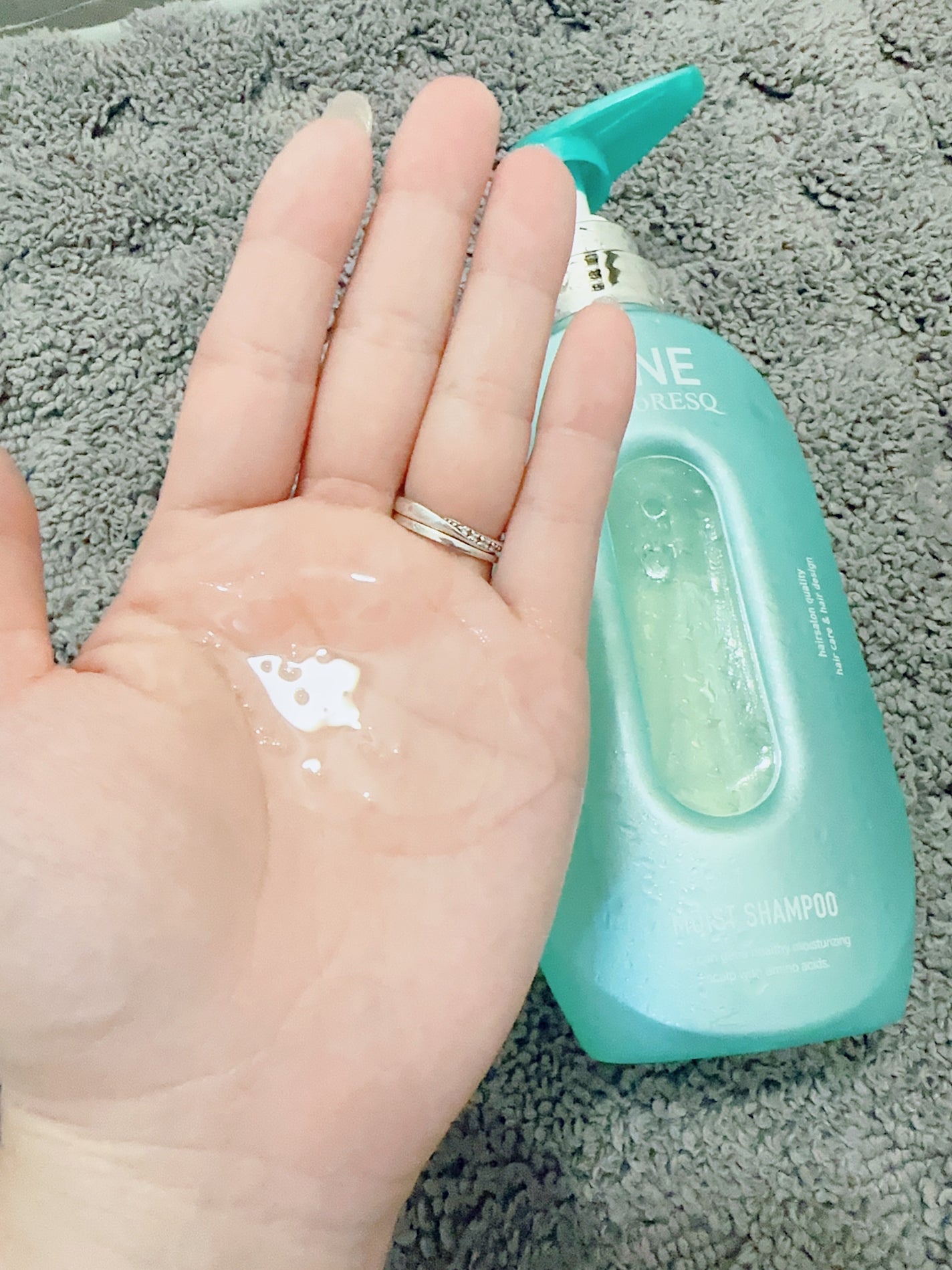 ワン アミノレスキューモイストシャンプー/トリートメント/アミノレスキュー/市販シャンプーを使ったクチコミ(2枚目)