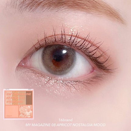 16 MY MAGAZINE/16BRAND/アイシャドウパレットを使ったクチコミ(1枚目)