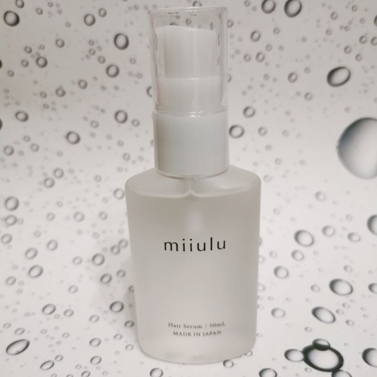 ヘアセラム/miiulu<ミウル>/アウトバストリートメントを使ったクチコミ(1枚目)