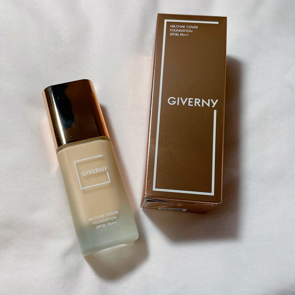 密着カバーファンデーション/GIVERNY/リキッドファンデーションを使ったクチコミ（3枚目）