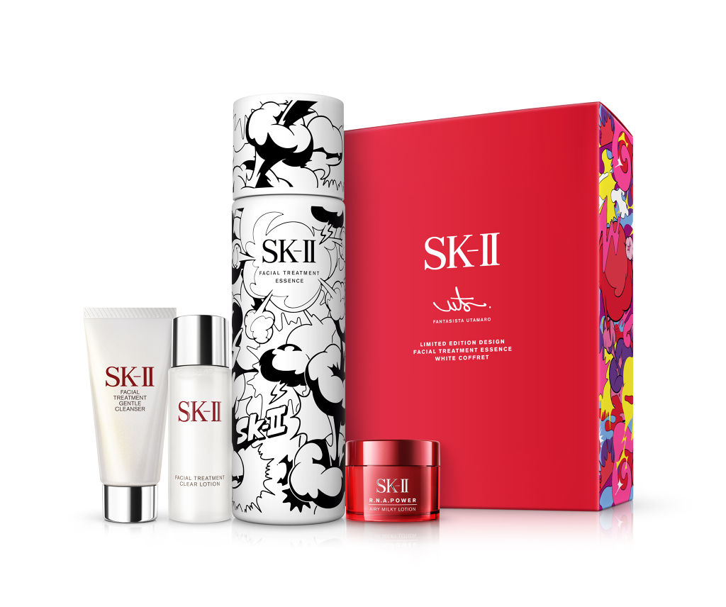 フェイシャル トリートメント エッセンス ファンタジスタ 歌麿呂 リミテッド エディション コフレ(レッド/ブルー/ホワイト) ホワイト