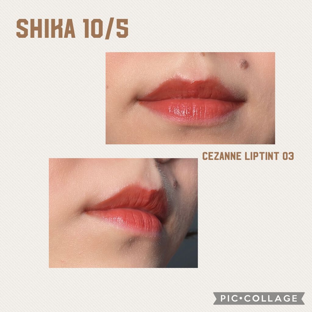 ウォータリーティントリップ/CEZANNE/リップティントを使ったクチコミ（2枚目）