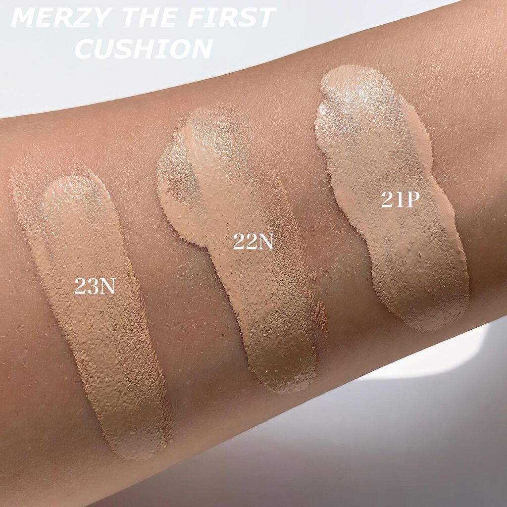 THE FIRST CUSHION COVER/MERZY/クッションファンデーションを使ったクチコミ（2枚目）