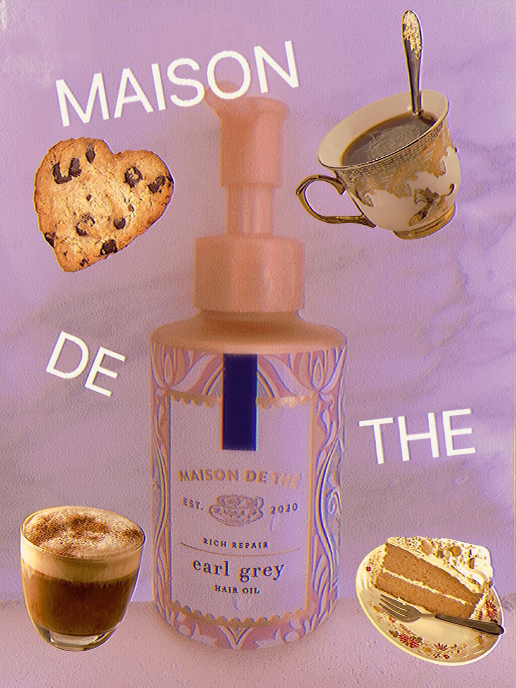 リッチリペア ヘアオイル/MAISON DE THÉ/ヘアオイルを使ったクチコミ（1枚目）