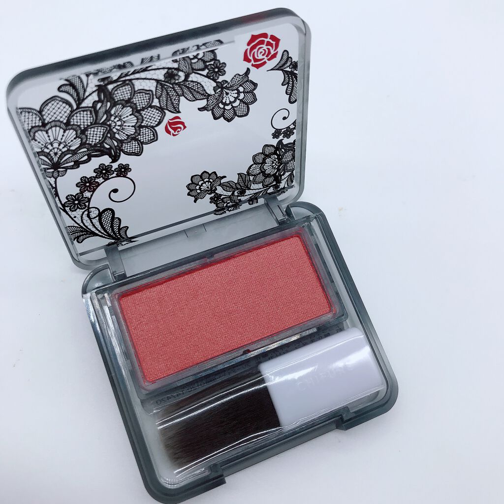 パウダー チーク/ちふれ/パウダーチークを使ったクチコミ(2枚目)