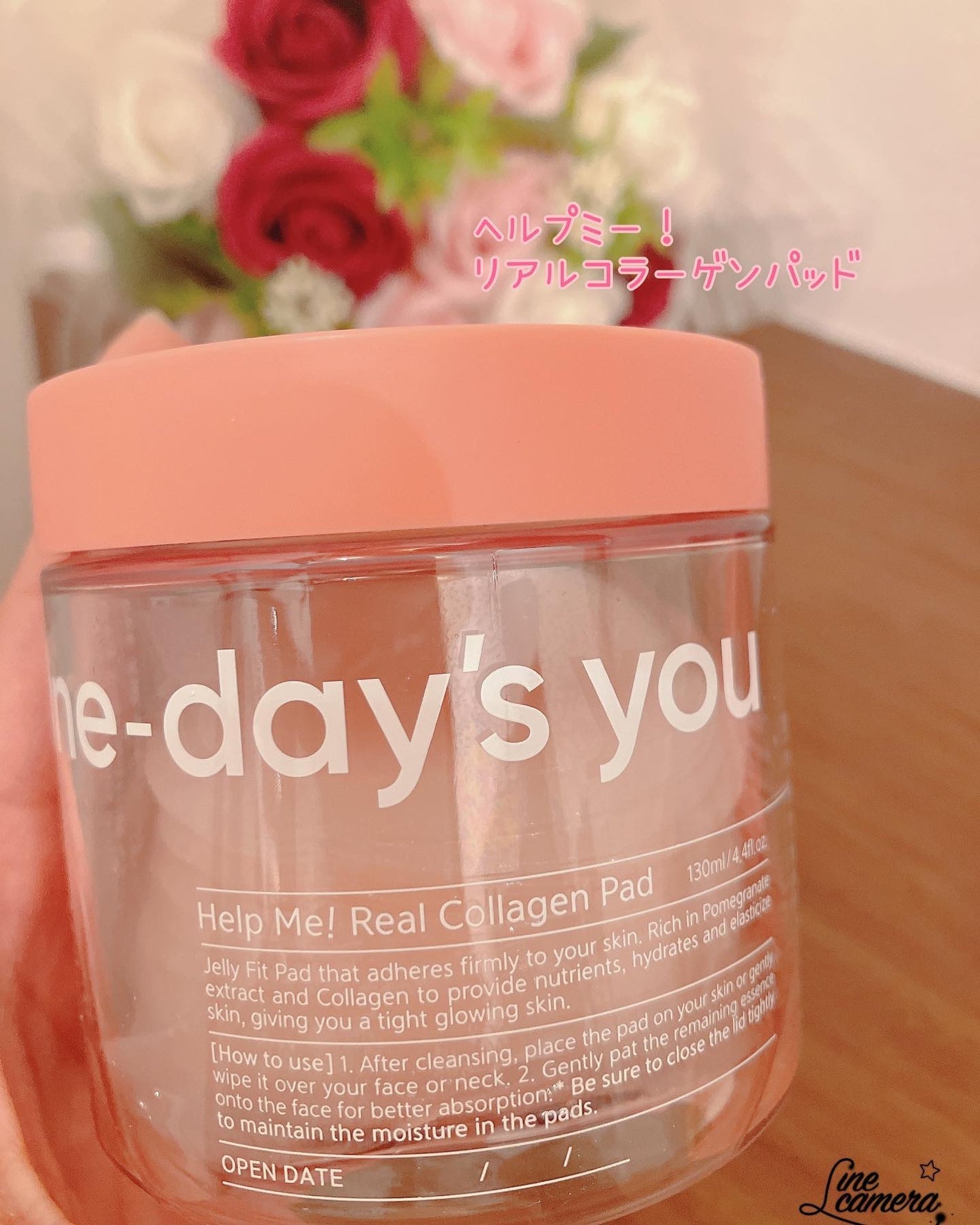 ヘルプミー! リアルコラーゲンパッド/One-day's you/トナーパッドを使ったクチコミ(1枚目)