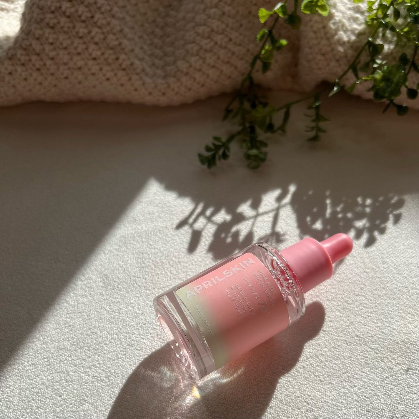 ピンクアロエムチンセラム/APRILSKIN/美容液を使ったクチコミ(1枚目)