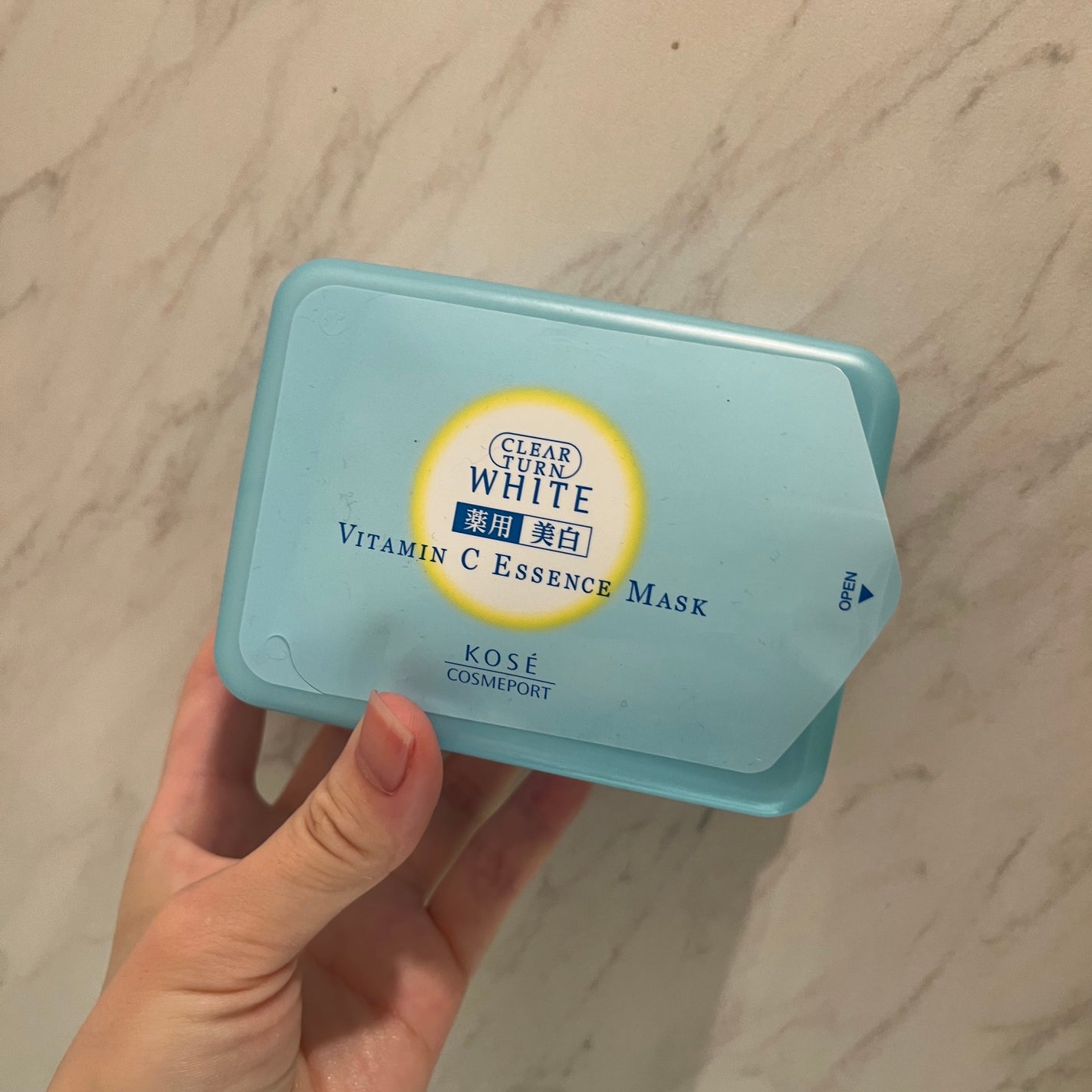 エッセンスマスク (ビタミンC)/クリアターン/シートマスク・パックを使ったクチコミ(5枚目)