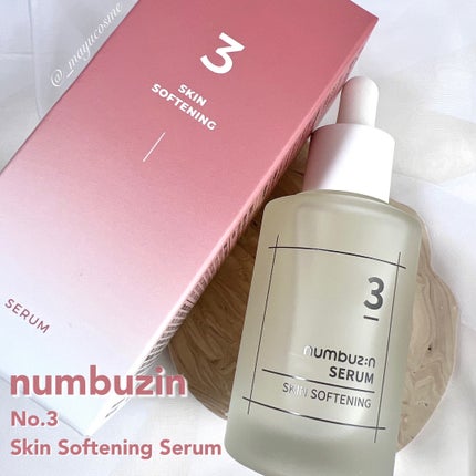 3番 すべすべキメケアセラム/numbuzin/美容液を使ったクチコミ(1枚目)