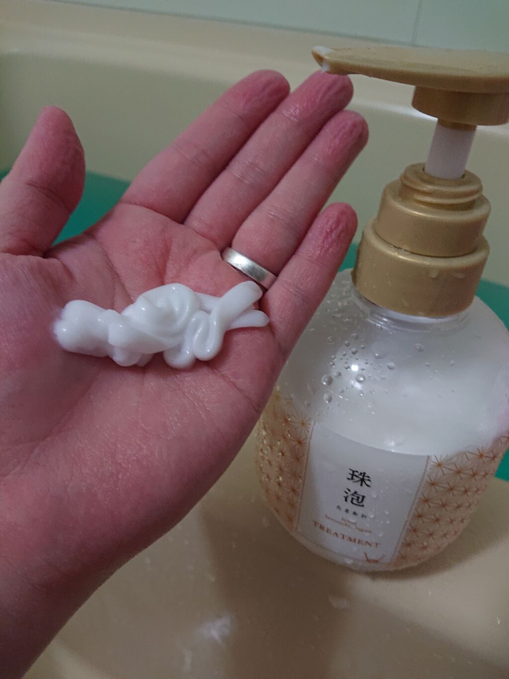 珠泡 たまあわ シャンプー/トリートメント/珠泡/市販シャンプーを使ったクチコミ(4枚目)