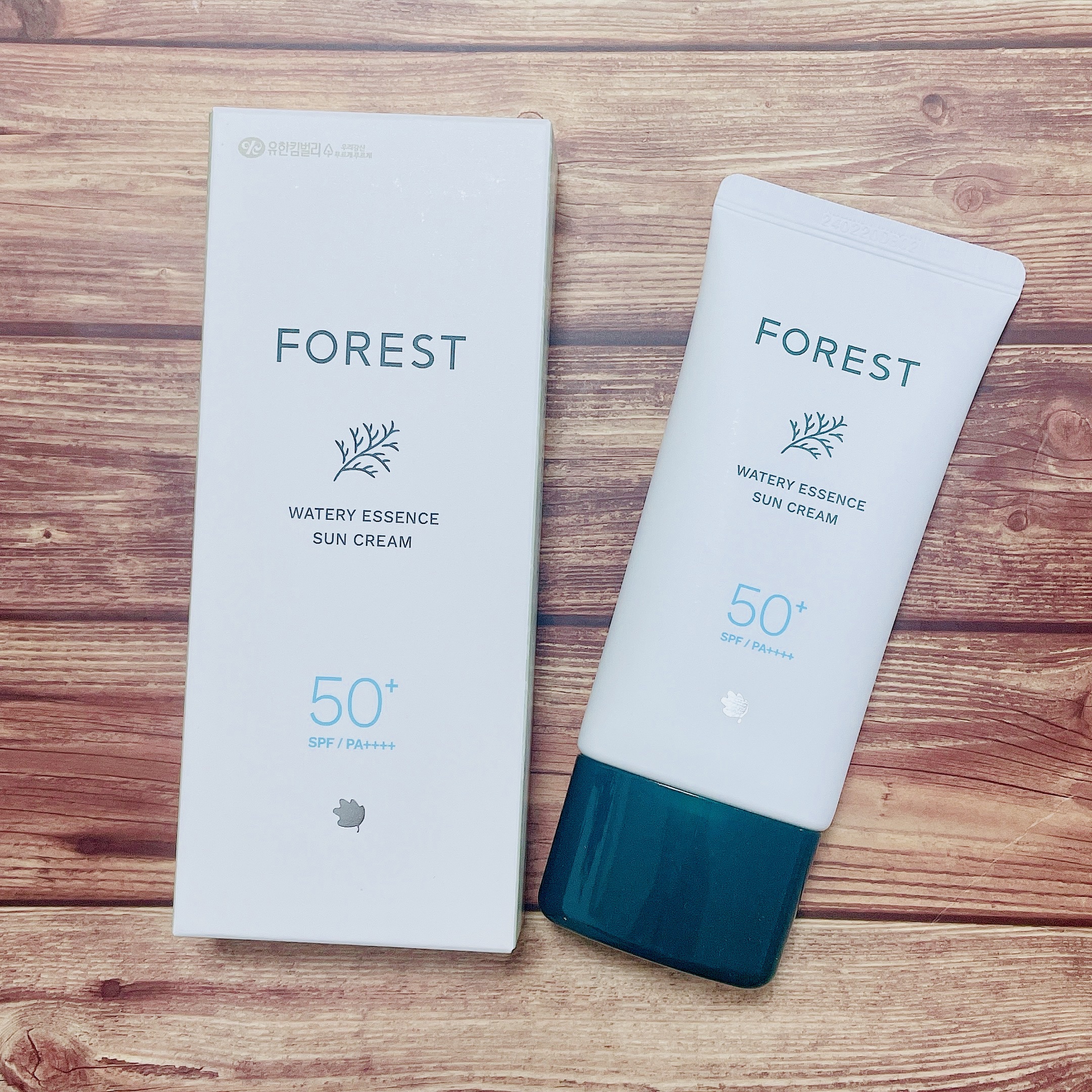 ウォータリーエッセンスUVクリーム/FoRest by Greenfinger/日焼け止めクリームを使ったクチコミ（1枚目）