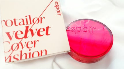 プロテーラービーベルベットカバークッション/espoir/クッションファンデーションを使ったクチコミ(2枚目)