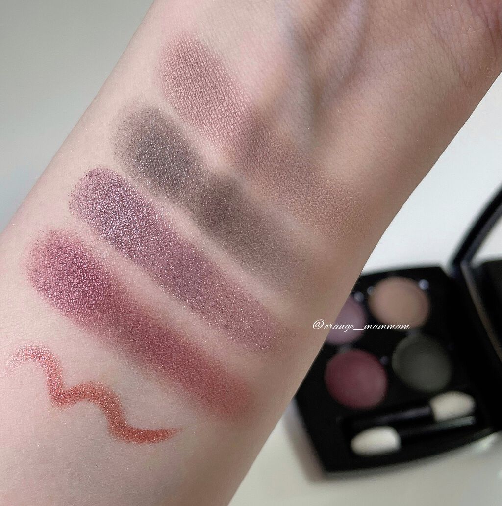 レ キャトル オンブル/CHANEL/アイシャドウパレットを使ったクチコミ(2枚目)