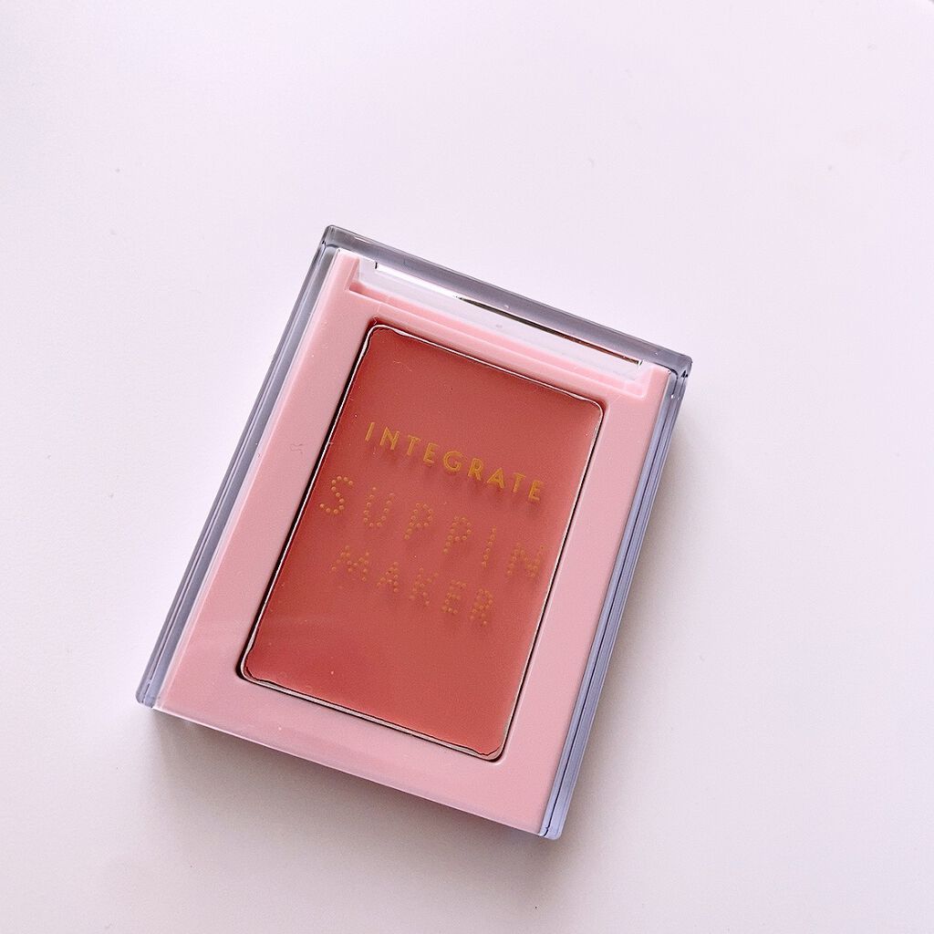 すっぴんメイカー チーク&リップ/インテグレート/ジェル・クリームチークを使ったクチコミ(1枚目)