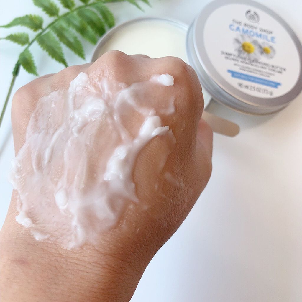 カモマイル サンプチュアス クレンジングバター/THE BODY SHOP/クレンジングバームを使ったクチコミ（3枚目）