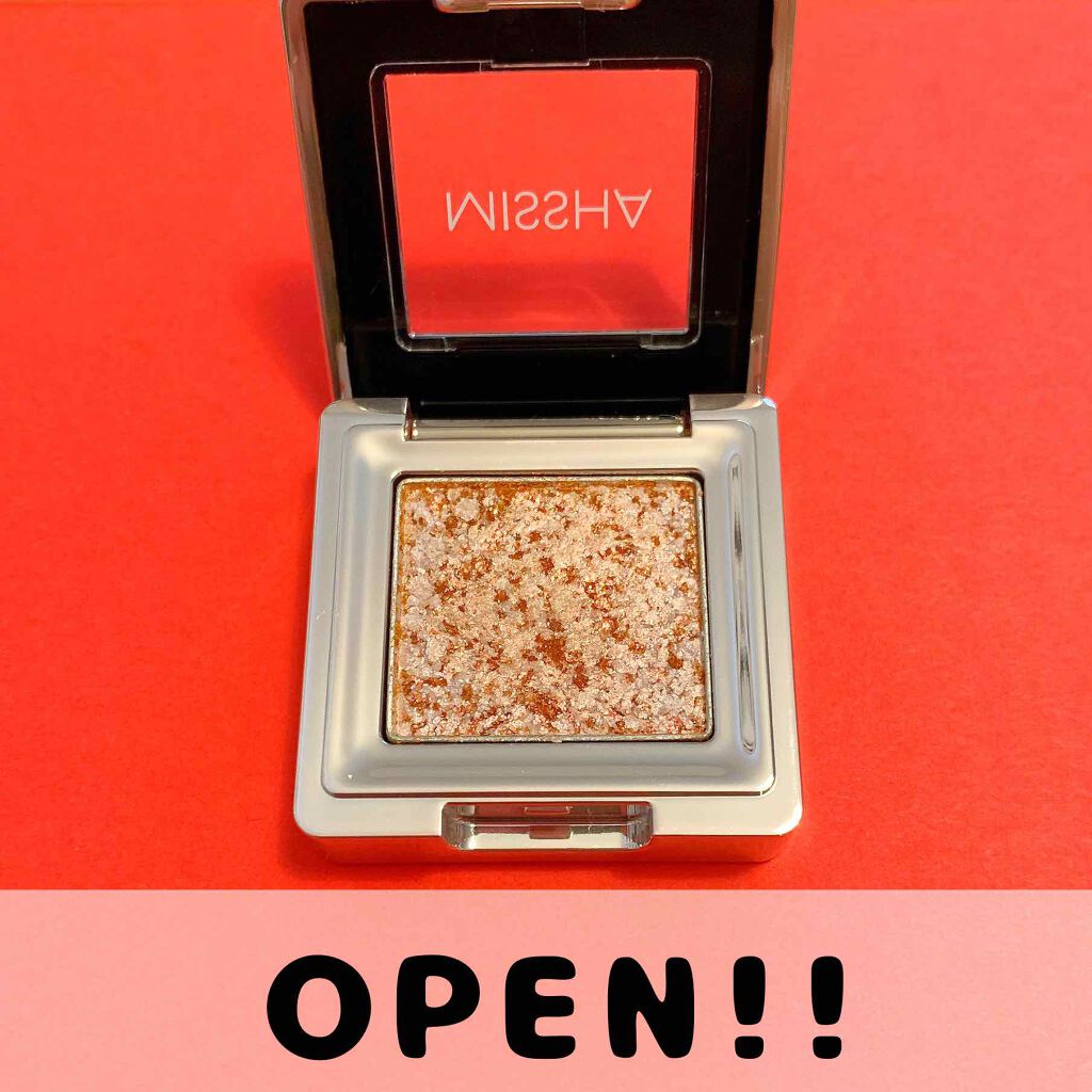 グリッタープリズム シャドウ PK02/MISSHA/グリッターを使ったクチコミ（2枚目）