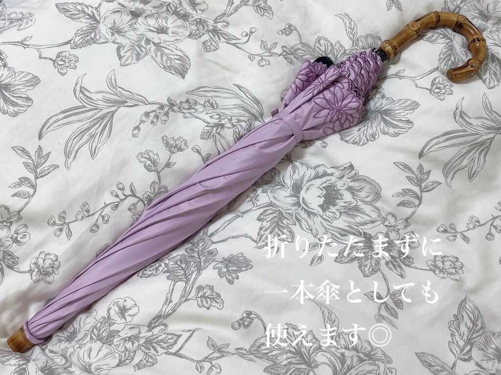 UVO(ウーボ)【2段/折りたたみ】最強の日傘 2段折/UVO/日傘を使ったクチコミ(4枚目)