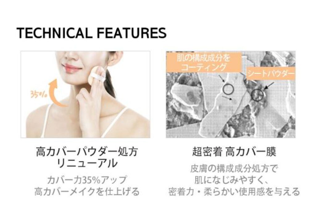 スキンベールカバーファンデーション/LANEIGE/リキッドファンデーションを使ったクチコミ(3枚目)