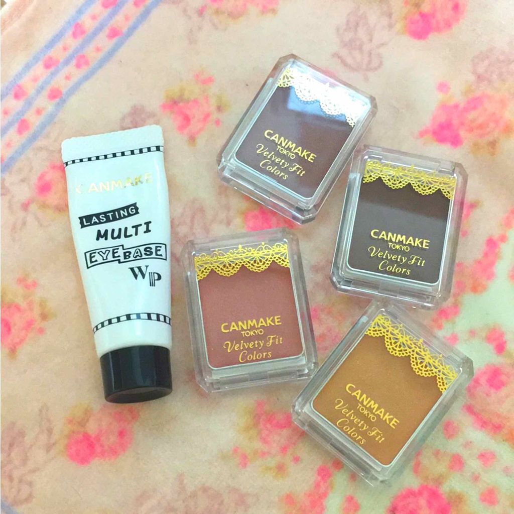 ベルベッティフィットカラーズ/キャンメイク/ジェル・クリームアイシャドウを使ったクチコミ(1枚目)