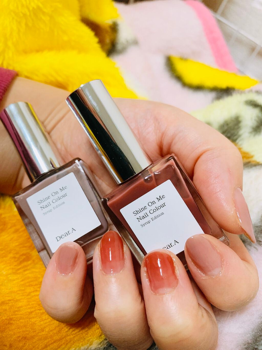 シャインオンミーネイルカラー/Dear.A/マニキュアを使ったクチコミ(2枚目)
