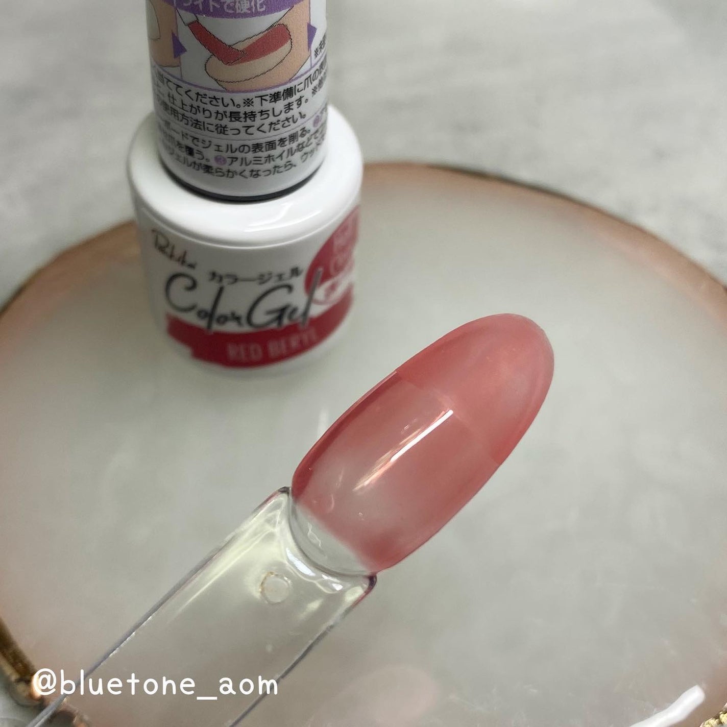 パル カラージェル/キャンドゥ/ジェルネイルを使ったクチコミ(6枚目)