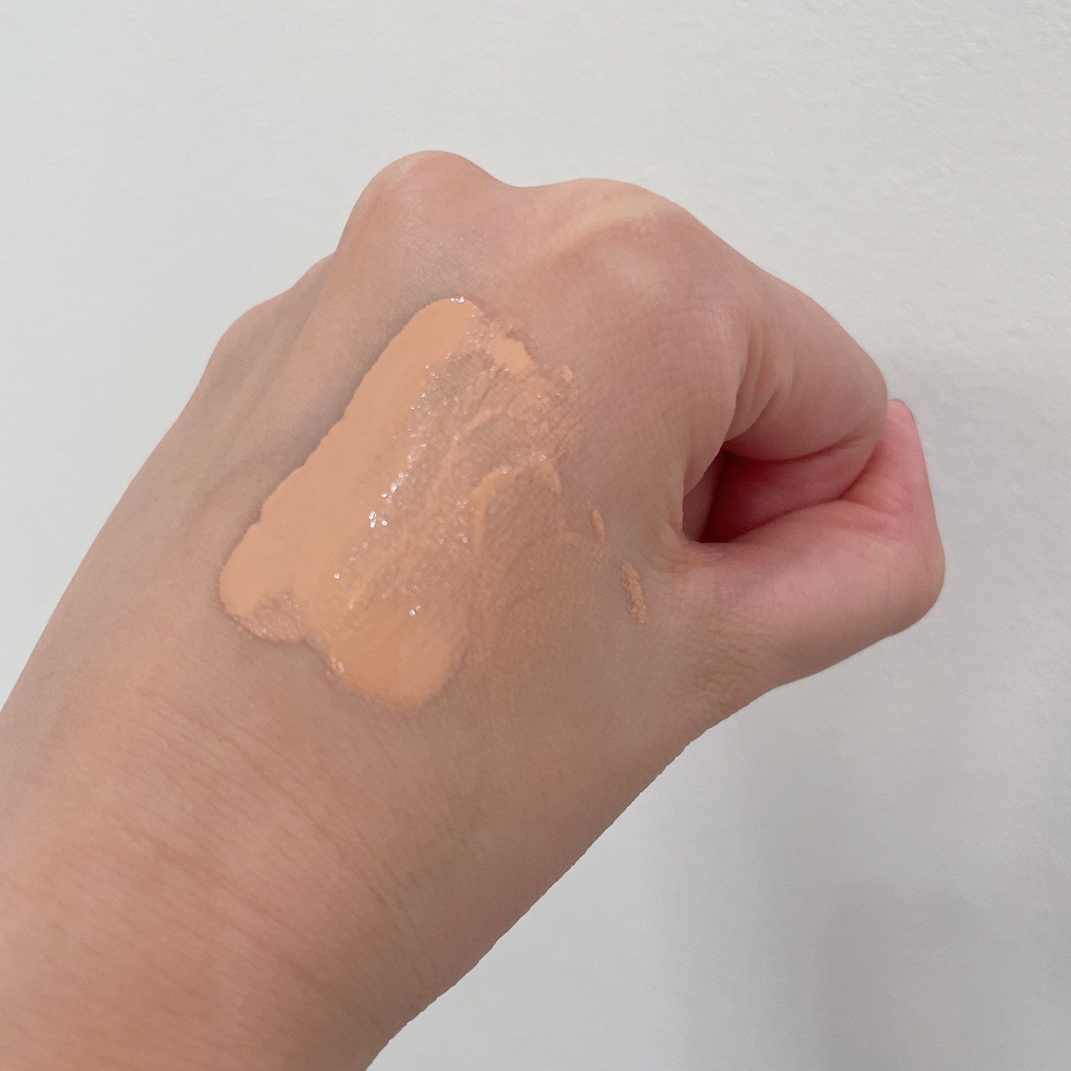 愛されファンデ 03 ピンクベージュ/b idol/リキッドファンデーションを使ったクチコミ（2枚目）