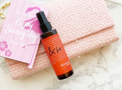 ハイコンセントレイト VC ミスト/&be/ミスト状化粧水を使ったクチコミ(1枚目)