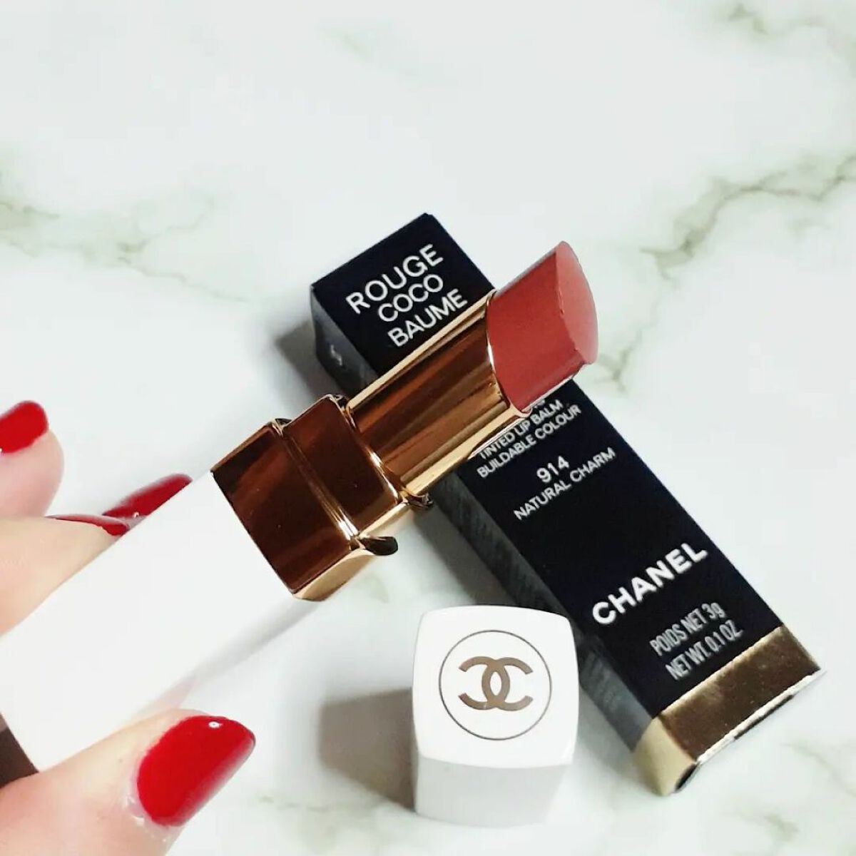 シャネル ルージュ ココ ボーム/CHANEL/口紅を使ったクチコミ(2枚目)