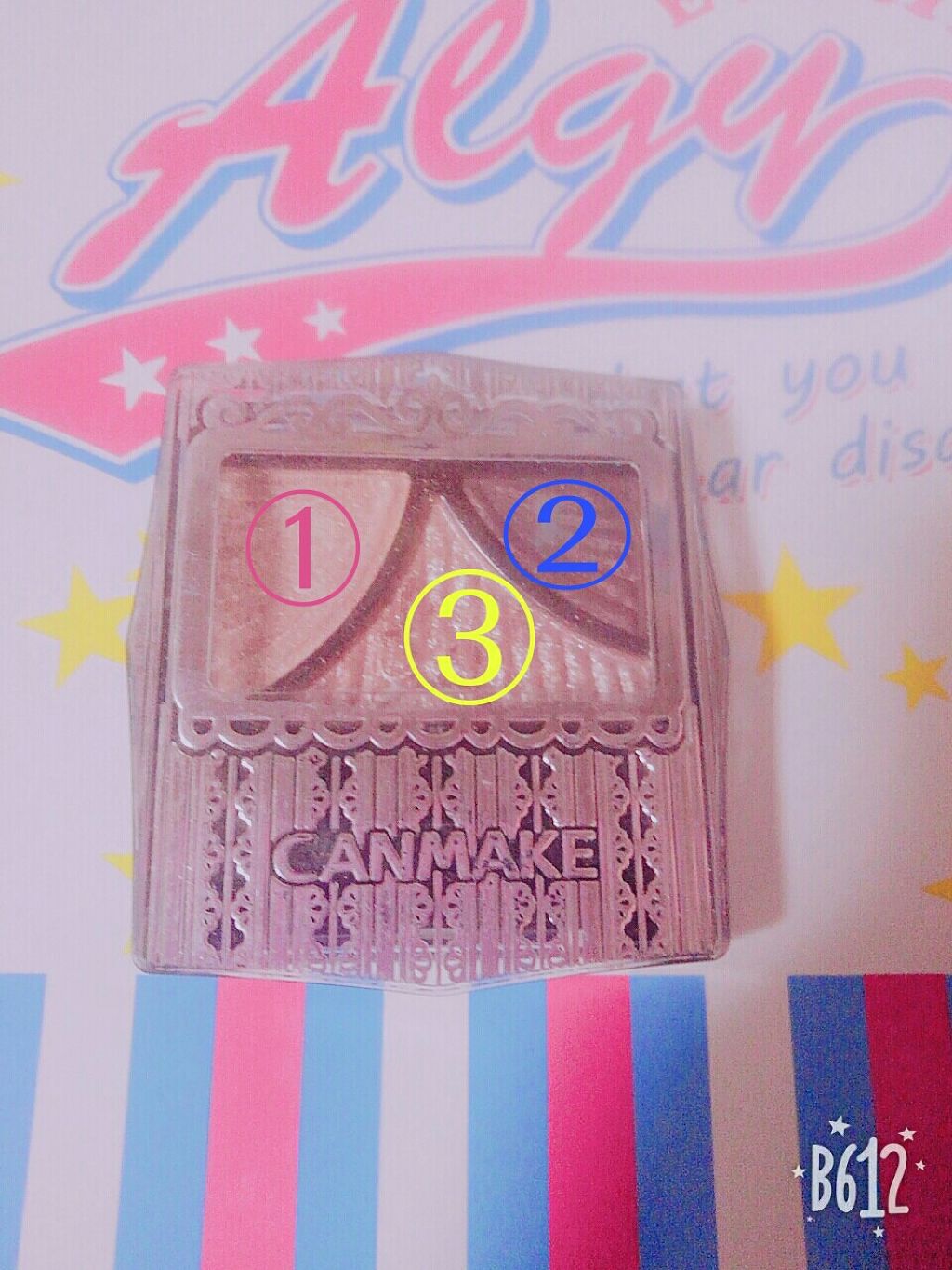 ジューシーピュアアイズ/キャンメイク/アイシャドウパレットを使ったクチコミ(2枚目)