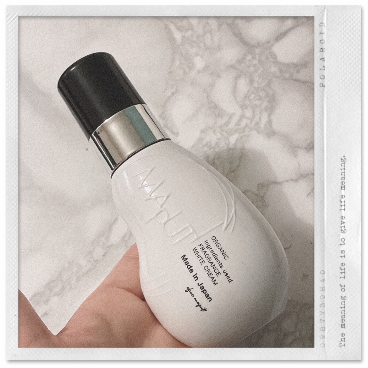 オーガニックフレグランスホワイトクリーム/MAPUTI/デリケートゾーンケアを使ったクチコミ(1枚目)