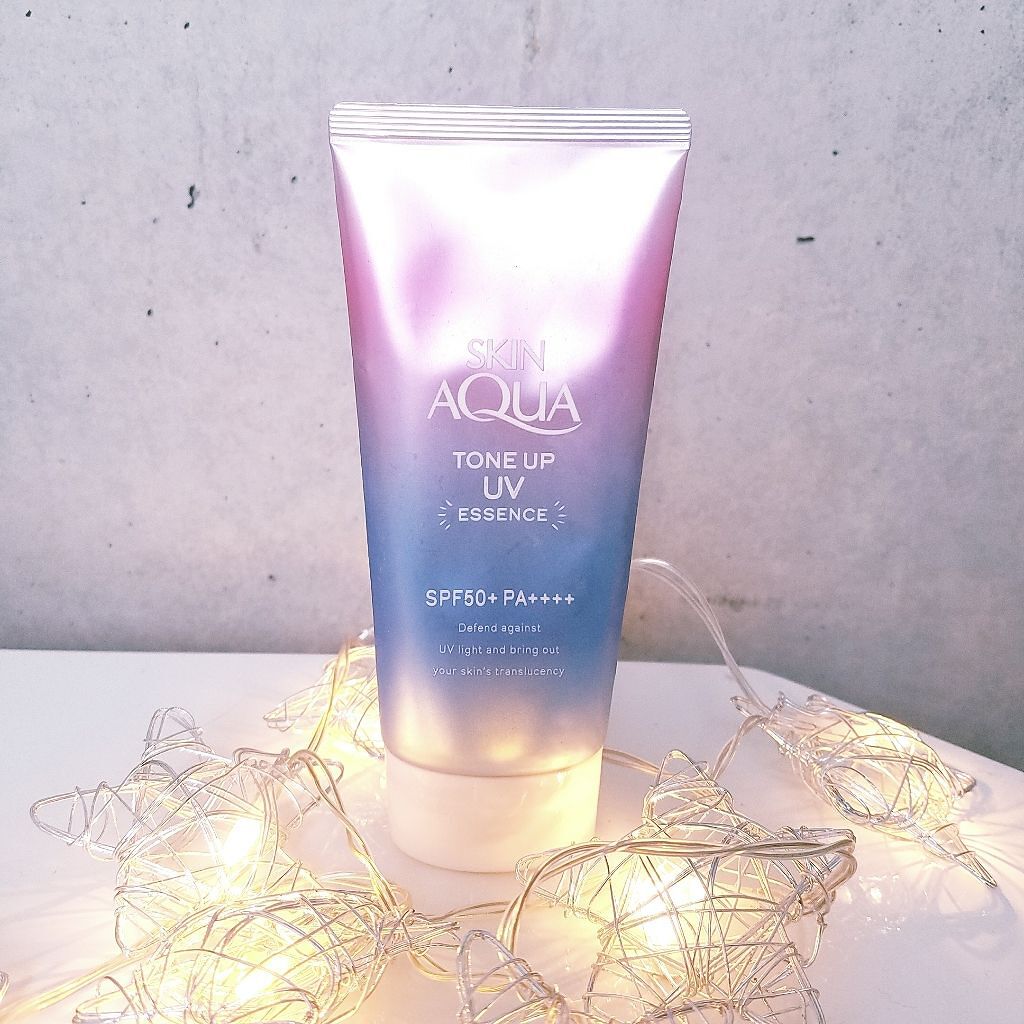 スキンアクア トーンアップUVエッセンス/スキンアクア/日焼け止めクリームを使ったクチコミ（1枚目）