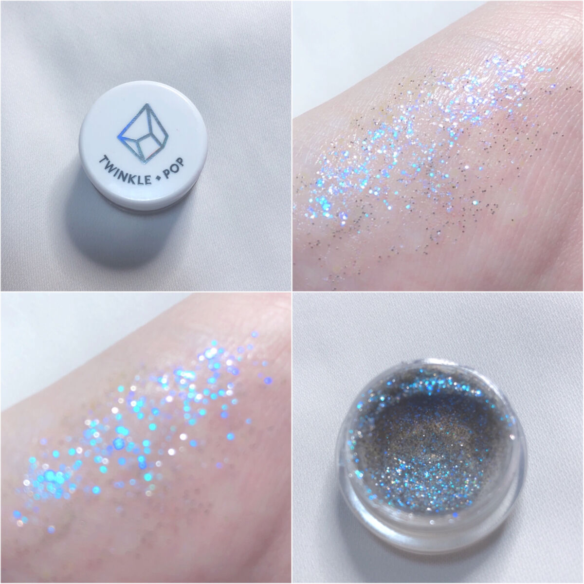 twinkle pop  jelly Glitter/CLIO/ジェル・クリームアイシャドウを使ったクチコミ（2枚目）