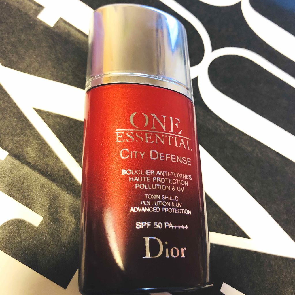 【旧】ワン エッセンシャル シティ ディフェンス 50/Dior/日焼け止めミルクを使ったクチコミ（1枚目）