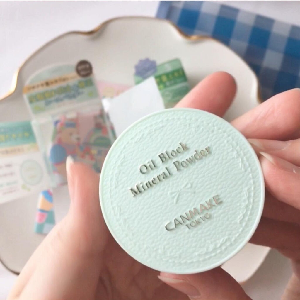 オイルブロックミネラルパウダー/キャンメイク/ルースパウダーを使ったクチコミ（2枚目）
