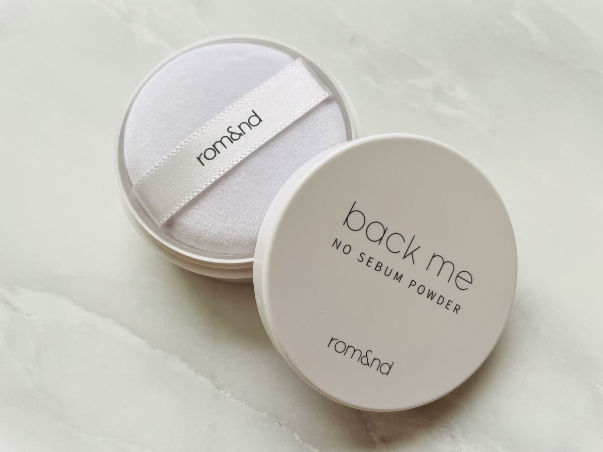 バックミーノーセバムパウダー/rom&nd/ルースパウダーを使ったクチコミ（1枚目）