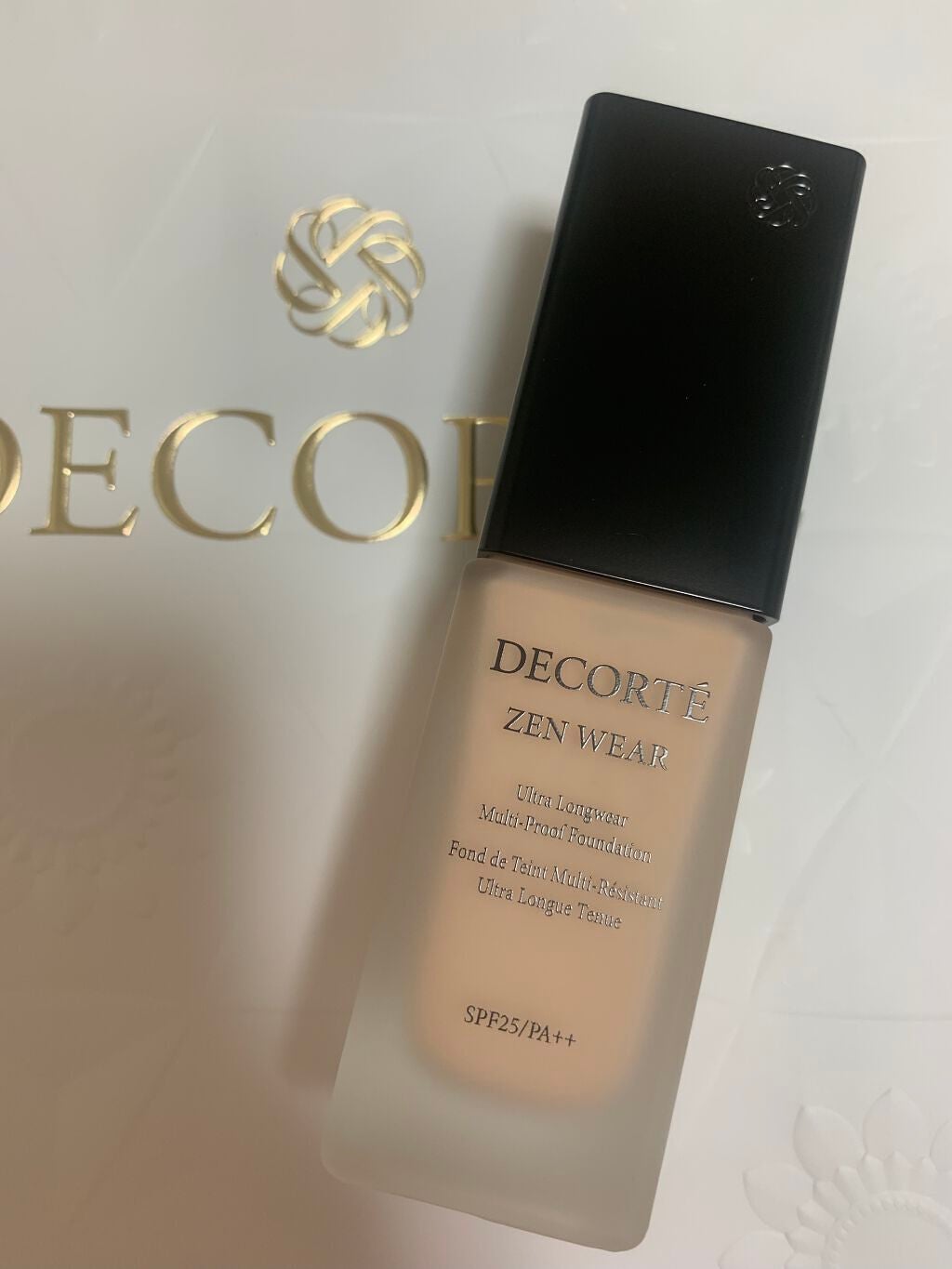 ゼン ウェア フルイド/DECORTÉ/リキッドファンデーションを使ったクチコミ(1枚目)