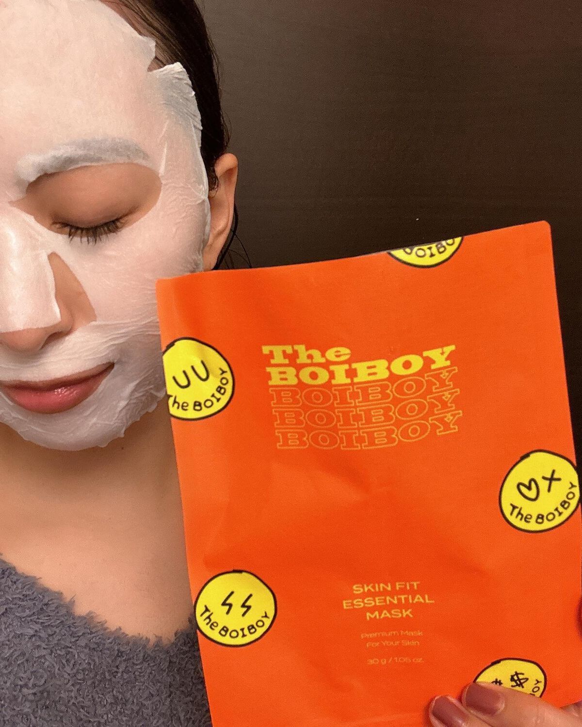 スキンフィット エッセンシャルマスク/TheBOIBOY/シートマスク・パックを使ったクチコミ(4枚目)