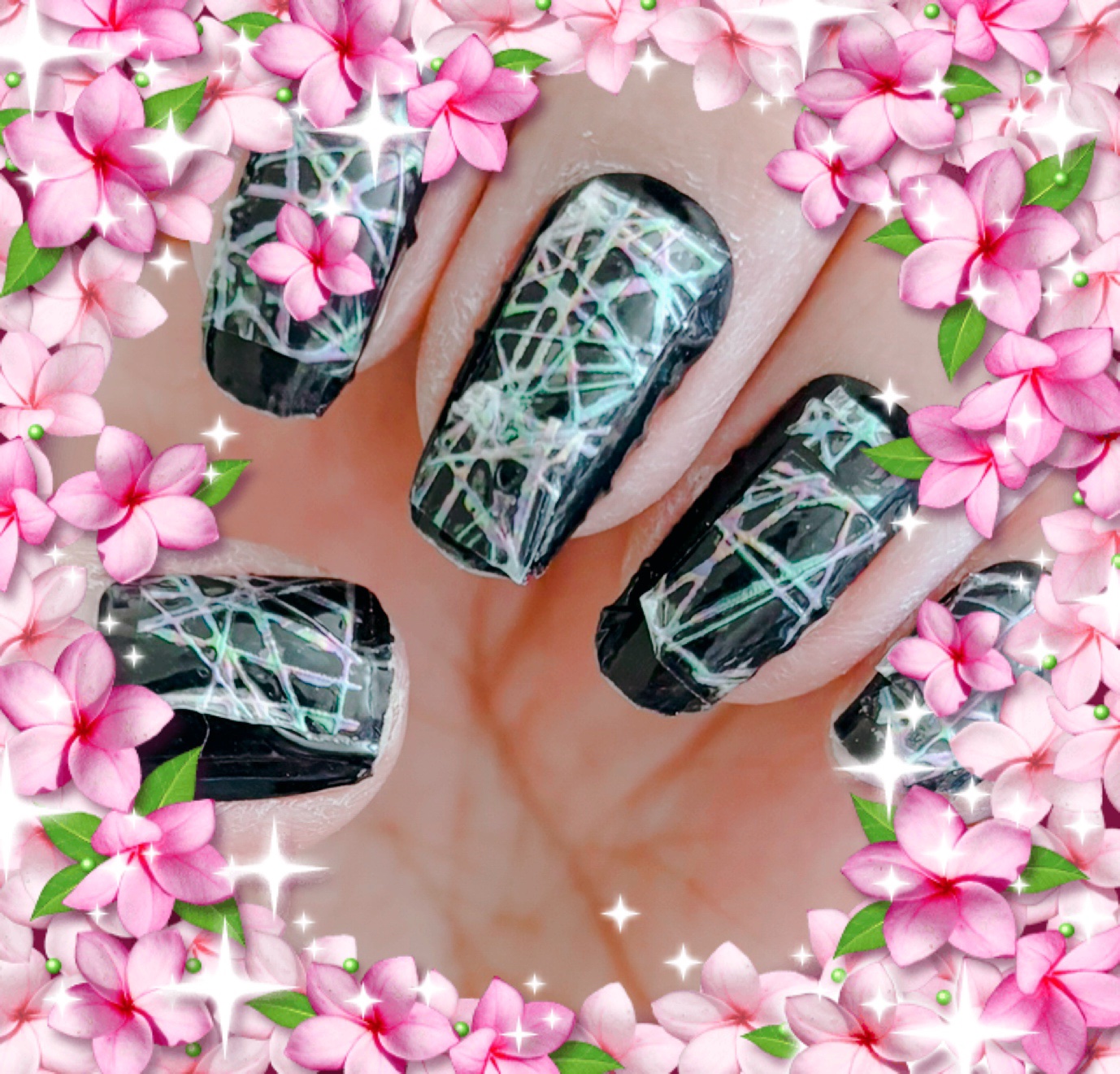 UV GEL ネイルシール/ミーツ/ネイルシールを使ったクチコミ（2枚目）