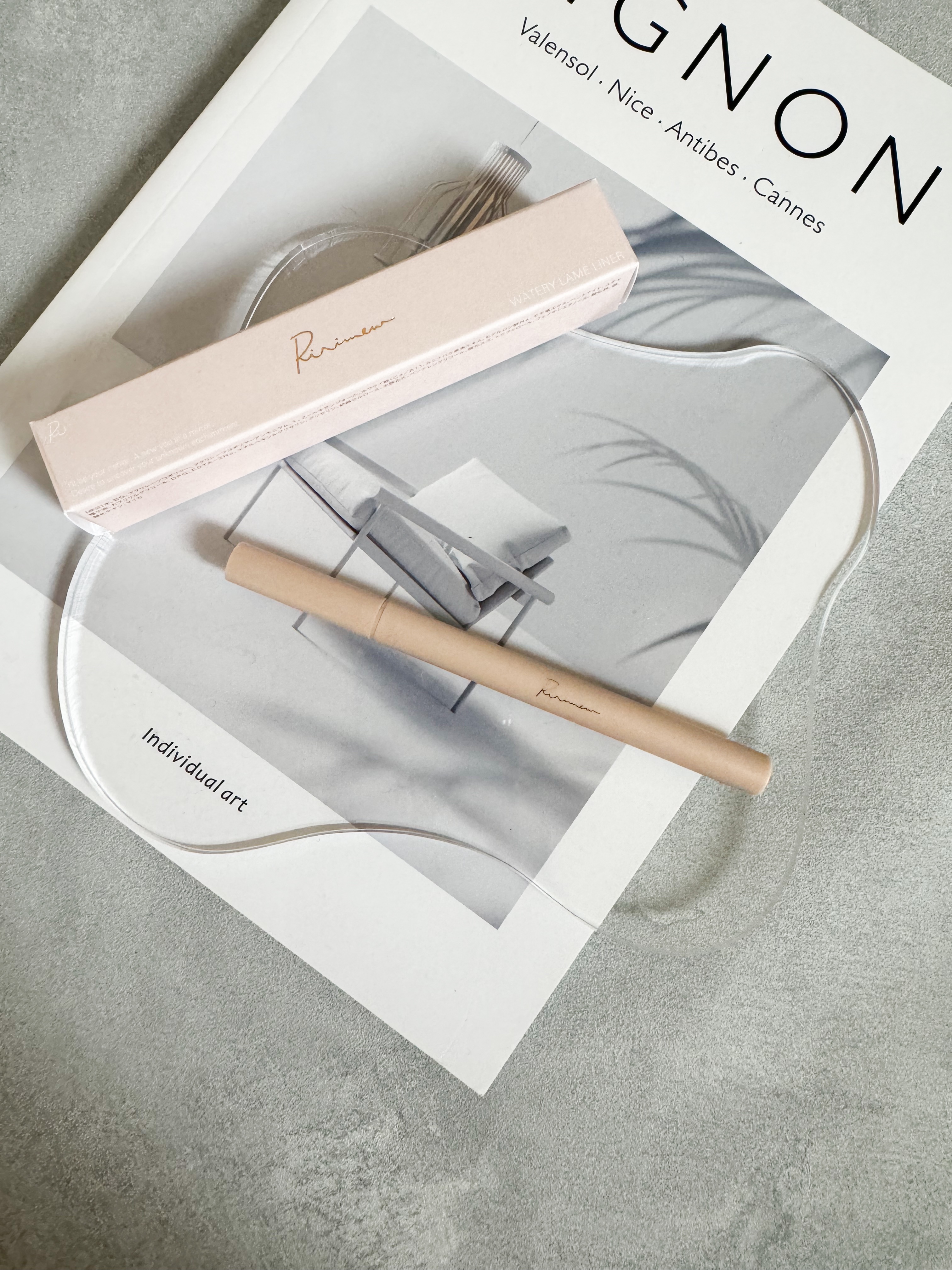 ウォータリーラメライナー/Ririmew/リキッドアイライナーを使ったクチコミ（3枚目）