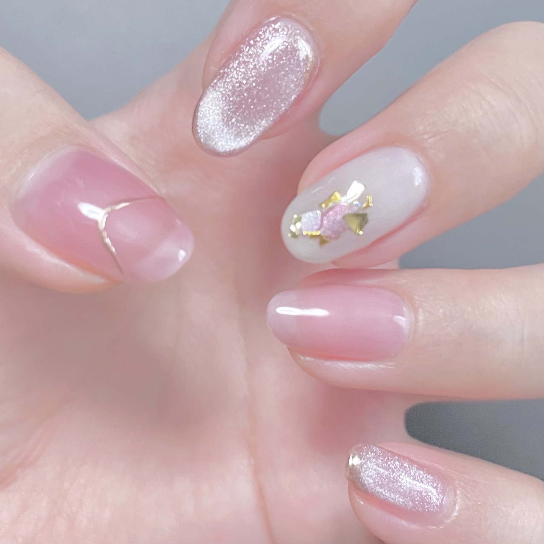 BRG ジェルネイル 21 ブラウンレッド/DAISO/ジェルネイルを使ったクチコミ（1枚目）